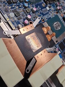 thermal paste and pads in a laptop UK