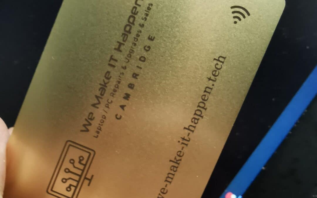 NFC metal and wooden bussines cards! One card for lifetime…